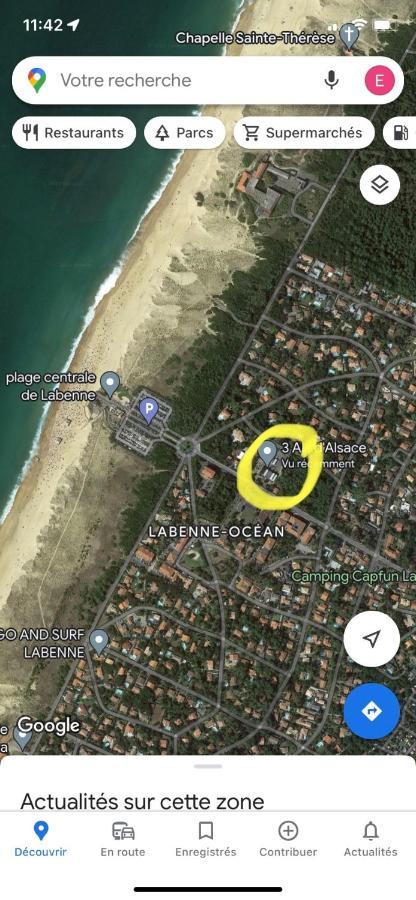 Rez De Chaussee Bord De L Ocean Labenne Bagian luar foto